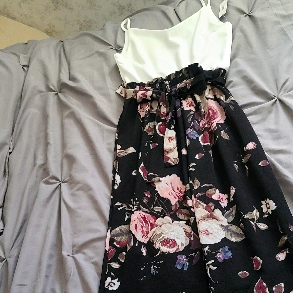 Floral jumpsuit
